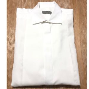 EUC!! CANALI Bib Tux Shirt